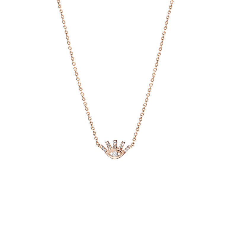 Mosuo Jewellery Evil Eye Diamant Halskette Heißer Verkauf