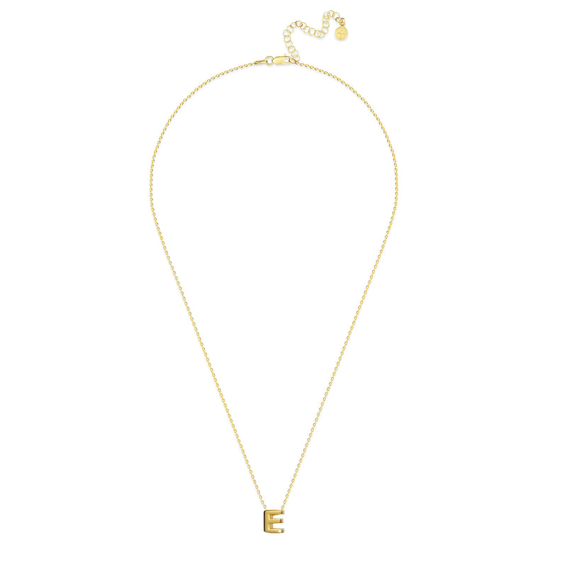 Mosuo Jewellery Diamant Buchstaben Halskette “E” - Vermeil Bestseller