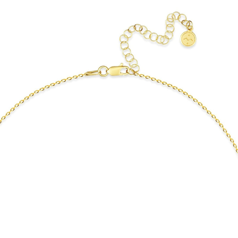 Mosuo Jewellery Diamant Buchstaben Halskette “E” - Vermeil Bestseller