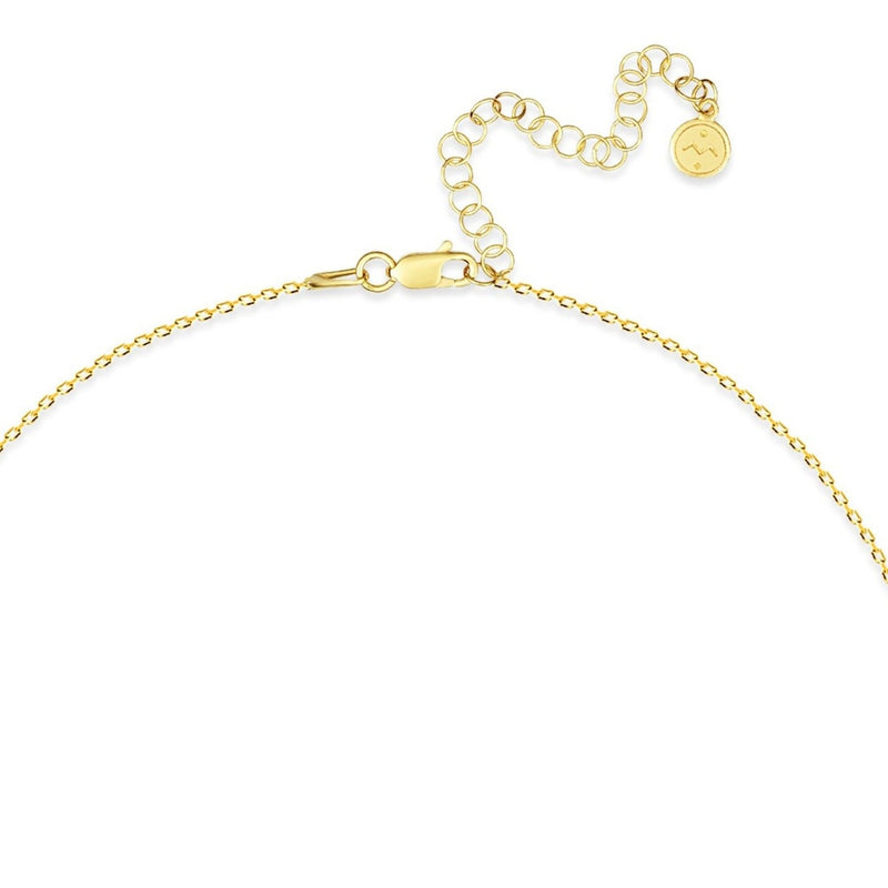 Mosuo Jewellery Diamant Buchstaben Halskette “G” - Vermeil Räumungsverkauf