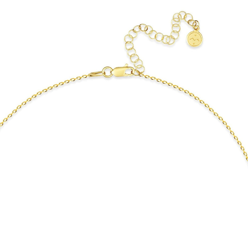 Mosuo Jewellery Diamant Buchstaben Halskette “J” - Vermeil Sonderangebote