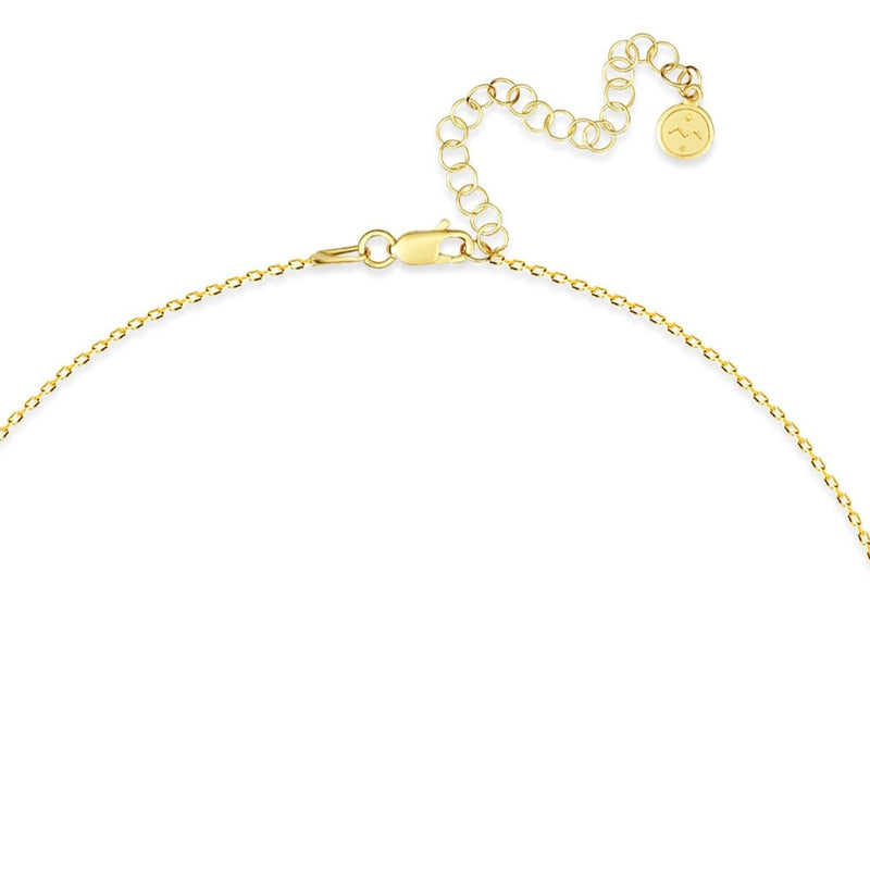 Mosuo Jewellery Diamant Buchstaben Halskette “K” - Vermeil Riesige Ersparnisse