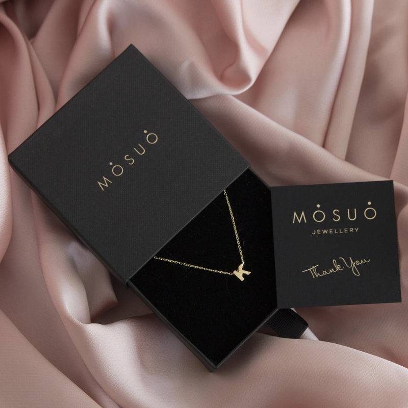 Mosuo Jewellery Diamant Buchstaben Halskette “K” - Vermeil Riesige Ersparnisse