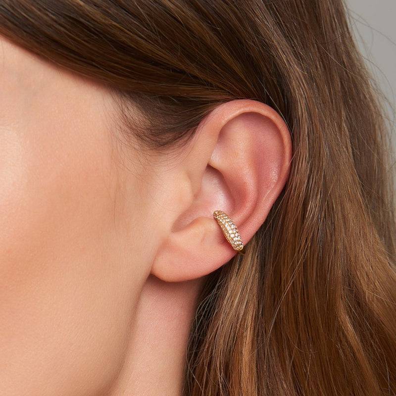 Mosuo Jewellery Athena Topas Ohrklemme - Vermeil Bis zu 60% Rabatt