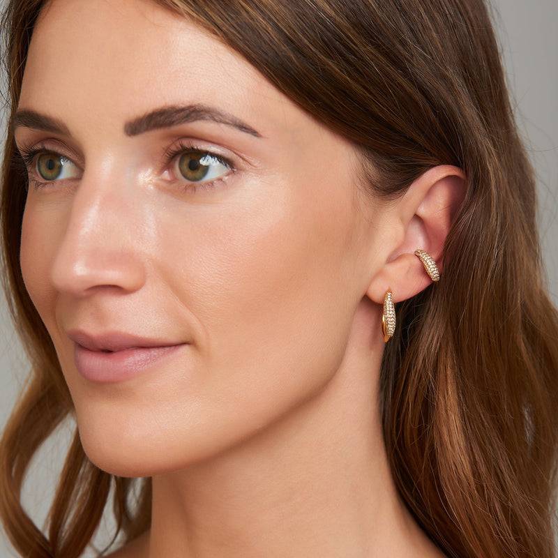 Mosuo Jewellery Athena Topas Ohrklemme - Vermeil Bis zu 60% Rabatt