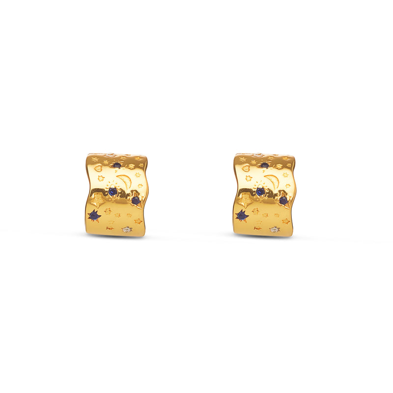 Mosuo Jewellery Magic Creolen Ohrringe - Vermeil Bis zu 65% Rabatt