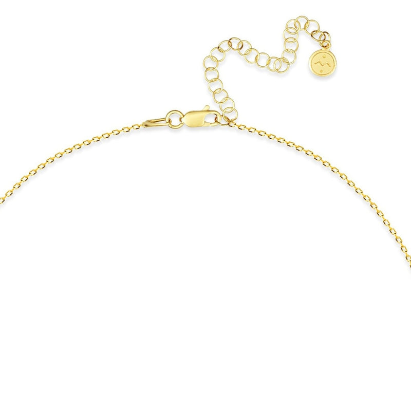 Mosuo Jewellery Diamant Buchstaben Halskette “Z”- Vermeil Riesige Rabatte