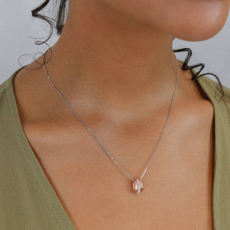 Nana Kay Echtgold Collier pendentif Rosé VIP-Rabatte