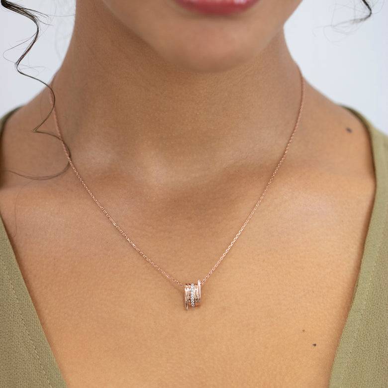 Nana Kay Echtgold Collier Passer Rosé Super Sparpreis