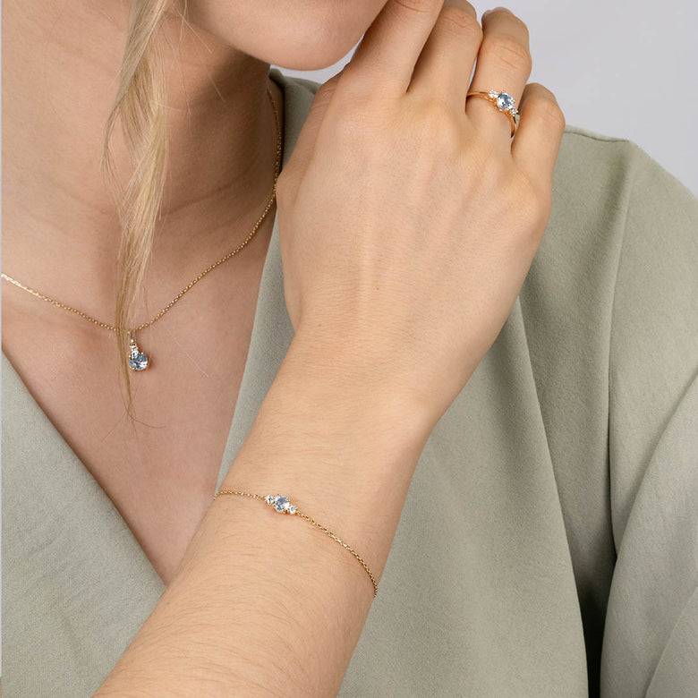 Nana Kay Echtgold Armband Douce Kostenloser Versand international