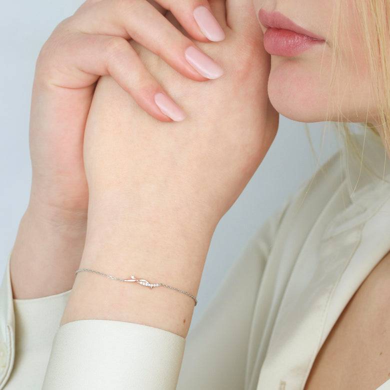 Nana Kay Echtgold Armband Fidèle Rosé Rabatte dieses Monats