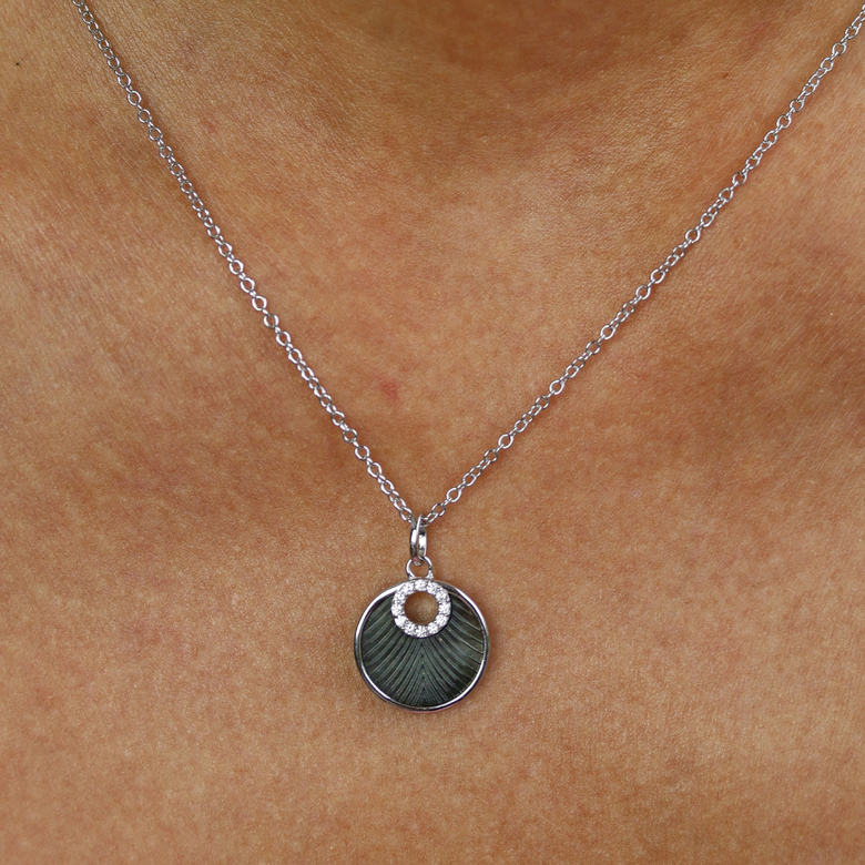 Nana Kay Shiny Circles Halskette Shell Hotsell