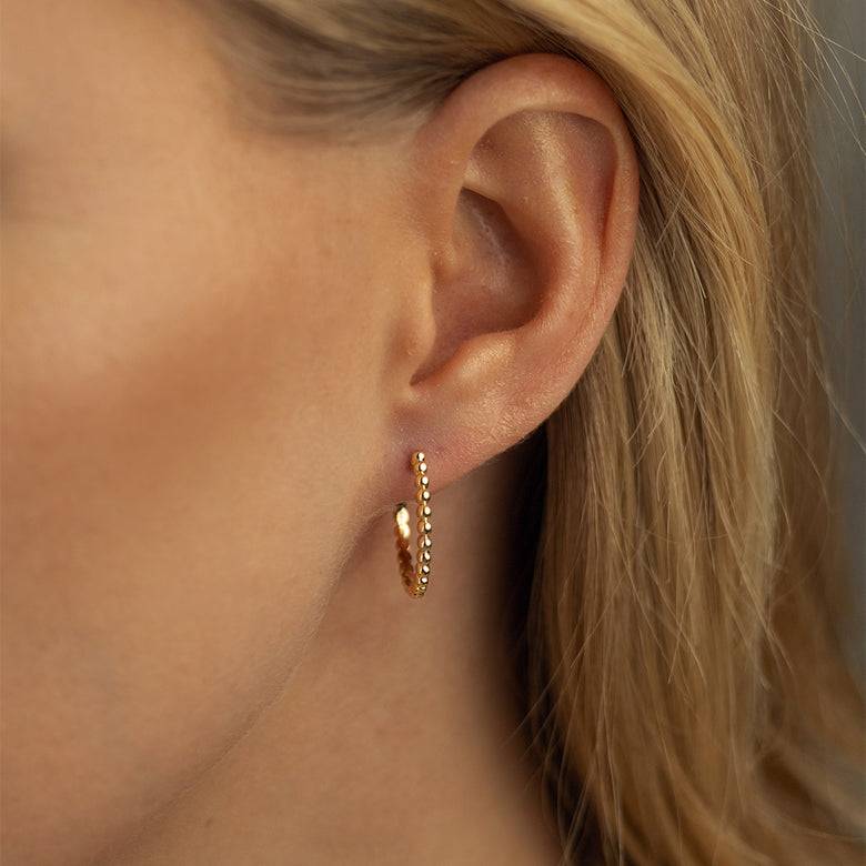 Nana Kay Echtgold Creole Calais Sonderangebot der Fabrik