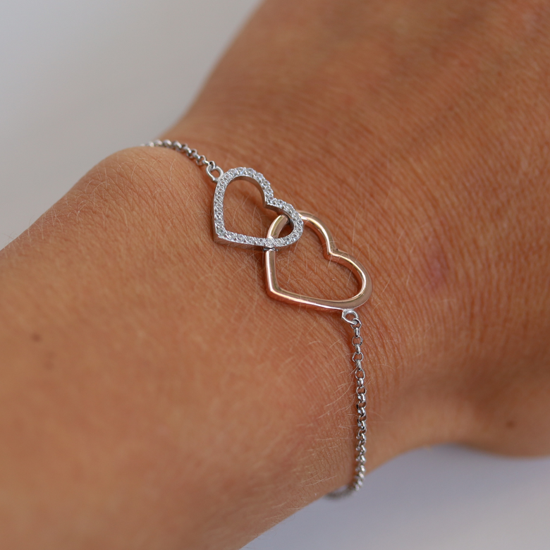 Nana Kay Double Happiness Armband Rosé Bis zu 65% Rabatt