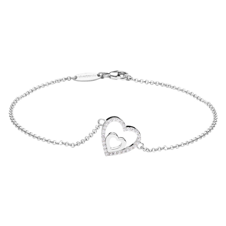 Nana Kay Double Happiness Armband Silber Sonderangebot der Fabrik