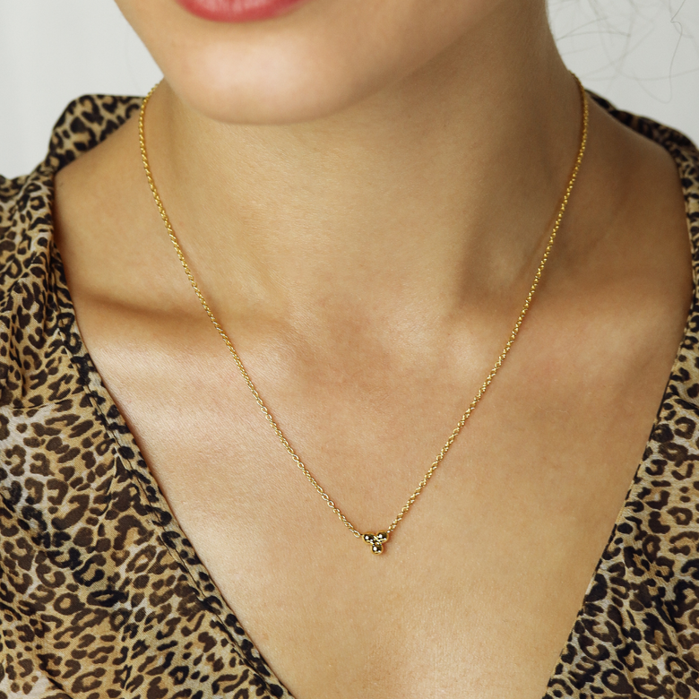 Nana Kay Very Petite Halskette Kugeln Gold Günstig kaufen