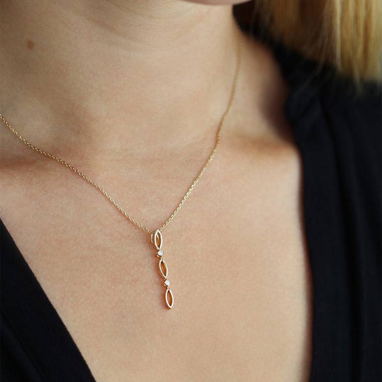 Nana Kay Echtgold Collier relier Nur noch ein Tag übrig