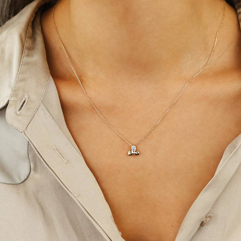 Nana Kay Echtgold Collier pépite Schlussverkauf