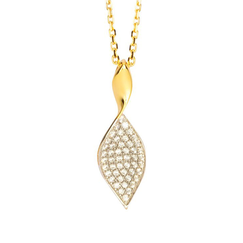 Nana Kay Echtgold Halskette Feuille Black Friday