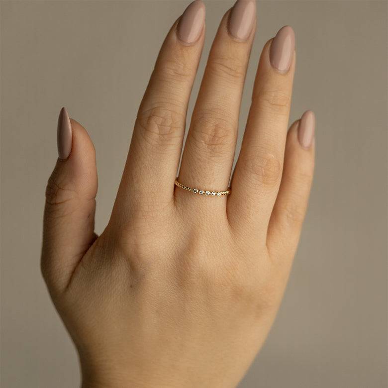 Nana Kay Echtgold Ring Couronne Clearance-Verkauf
