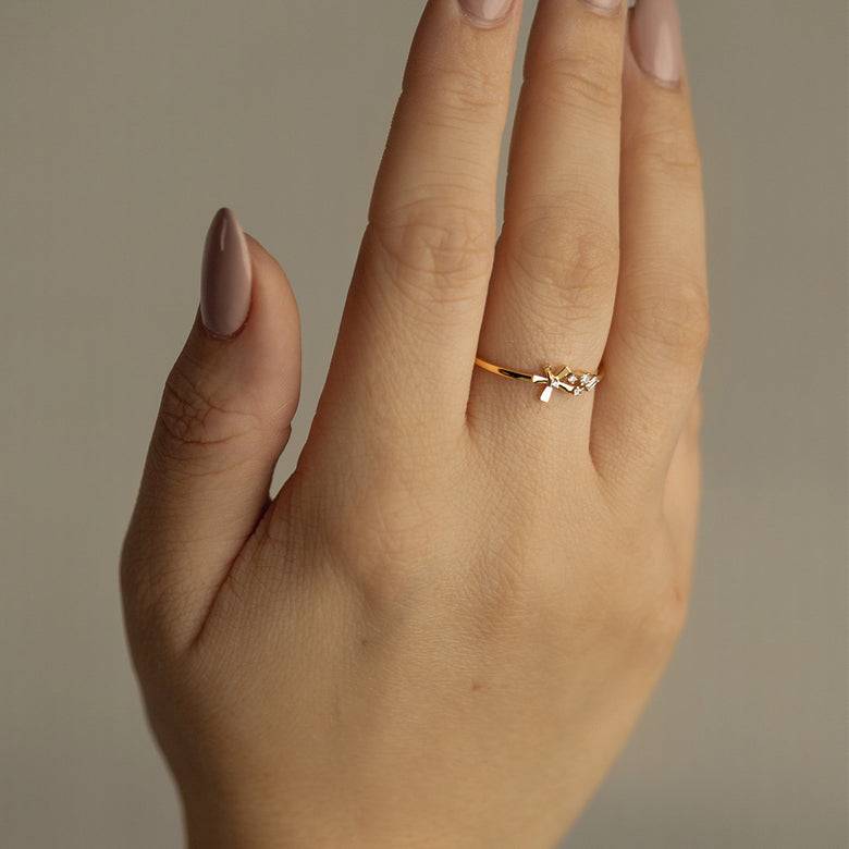 Nana Kay Echtgold Ring Fleur Begrenzt auf 3 Tage