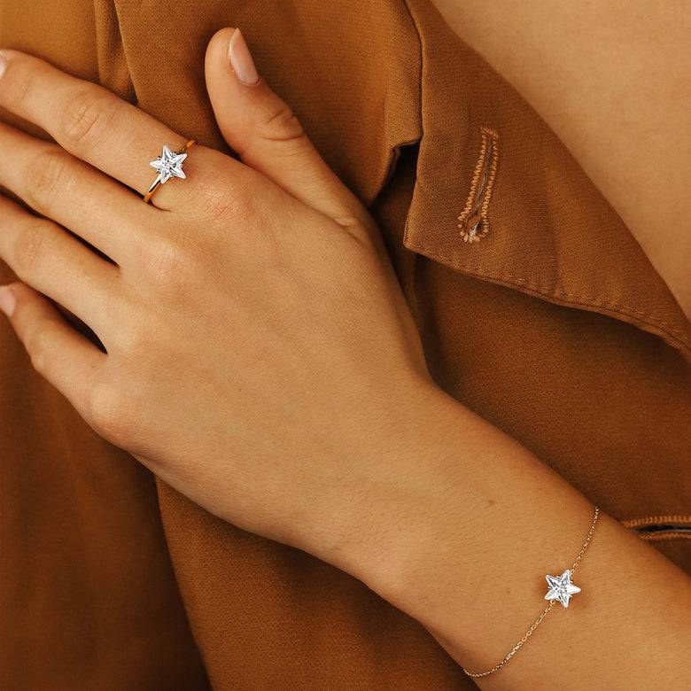 Nana Kay Echtgold Ring Stellaire Auslauf