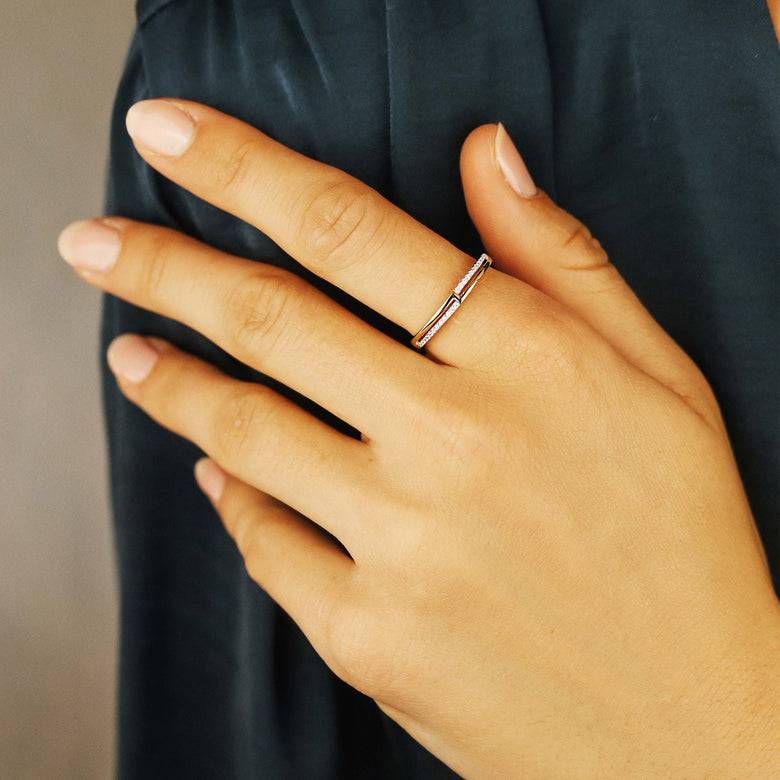 Nana Kay Echtgold Ring Enlacer Hotsell
