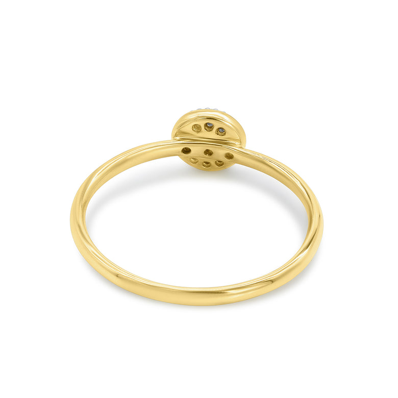 Nana Kay Echtgold Ring Halo Günstig kaufen