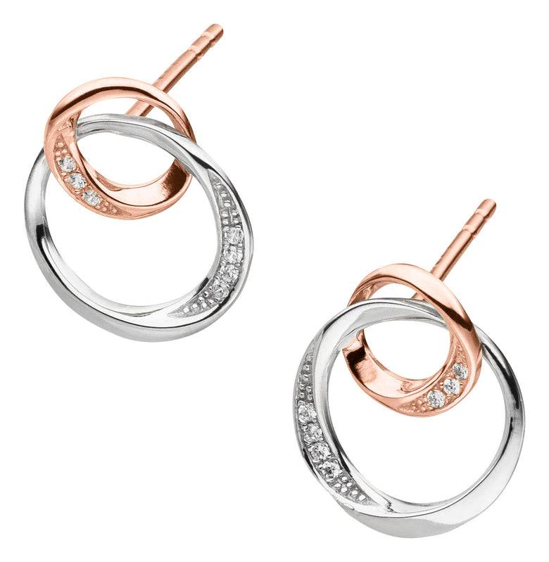 Nana Kay Echtgold Ohrstecker Ensemble Rosé Muttertagsangebot
