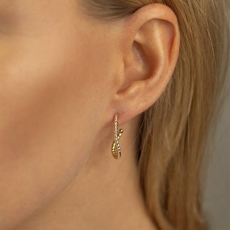 Nana Kay Pretty Twist Ohrringe swerved Sonderangebot der Fabrik