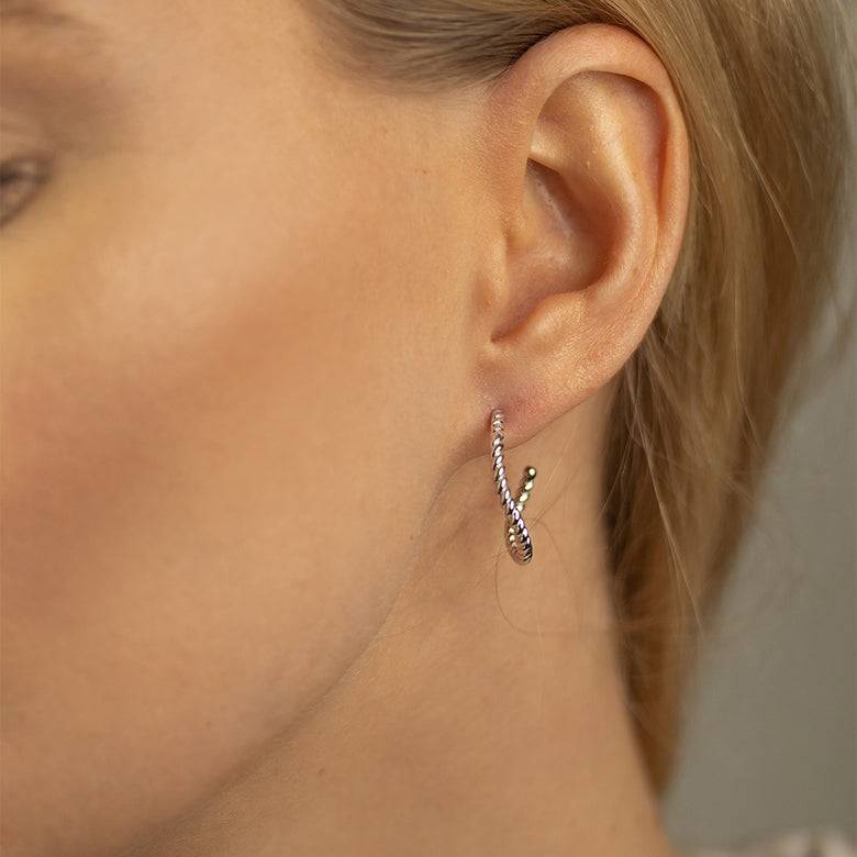 Nana Kay Pretty Twist Ohrringe swerved Sonderangebot der Fabrik