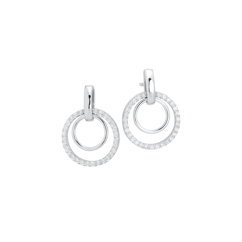 Nana Kay Swinging Silver Ohrpendel Bridesmaid Online Shopping