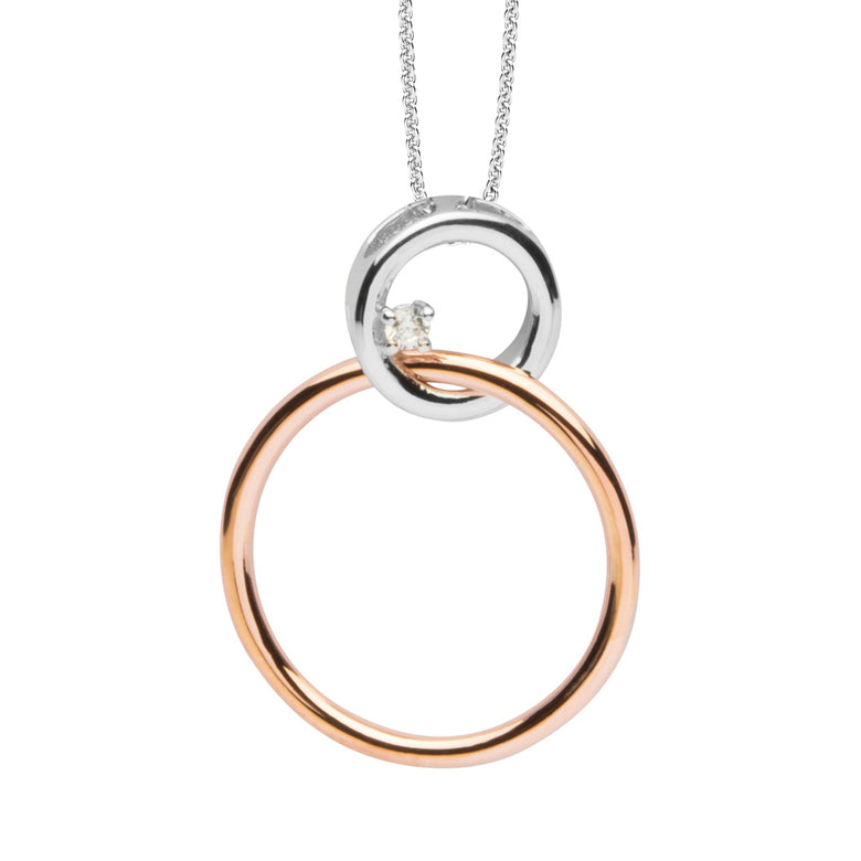 Nana Kay Swinging Silver Halskette Fiancé Rosé Tiefpreis