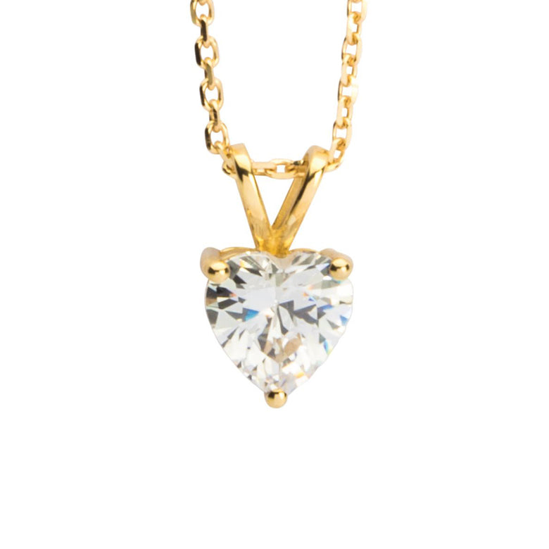 Nana Kay Echtgold Halskette Icy Heart im Angebot