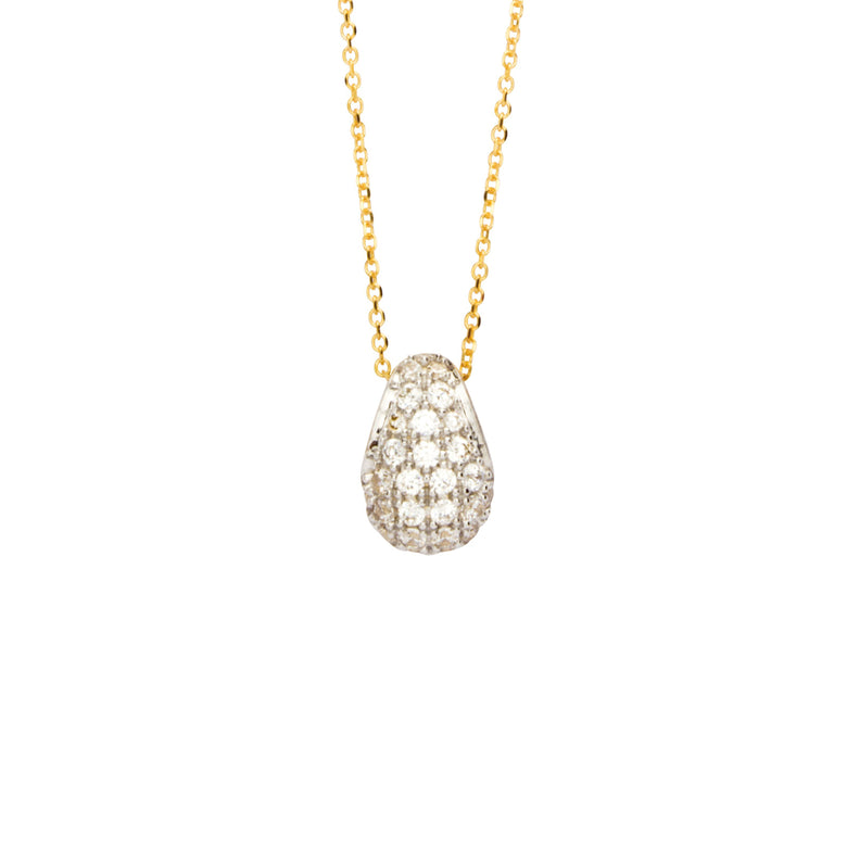 Nana Kay Echtgold Halskette Zirkonia Nugget Fabrik Onlineshop