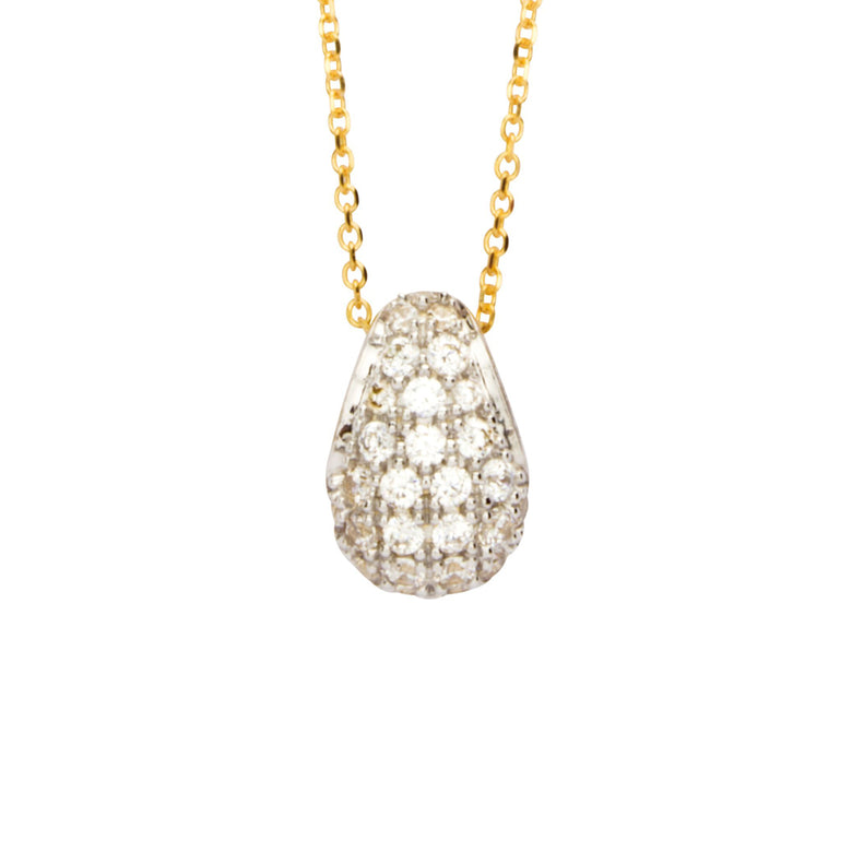 Nana Kay Echtgold Halskette Zirkonia Nugget Fabrik Onlineshop