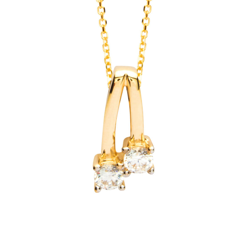 Nana Kay Echtgold Halskette Jumeau Flash Sale