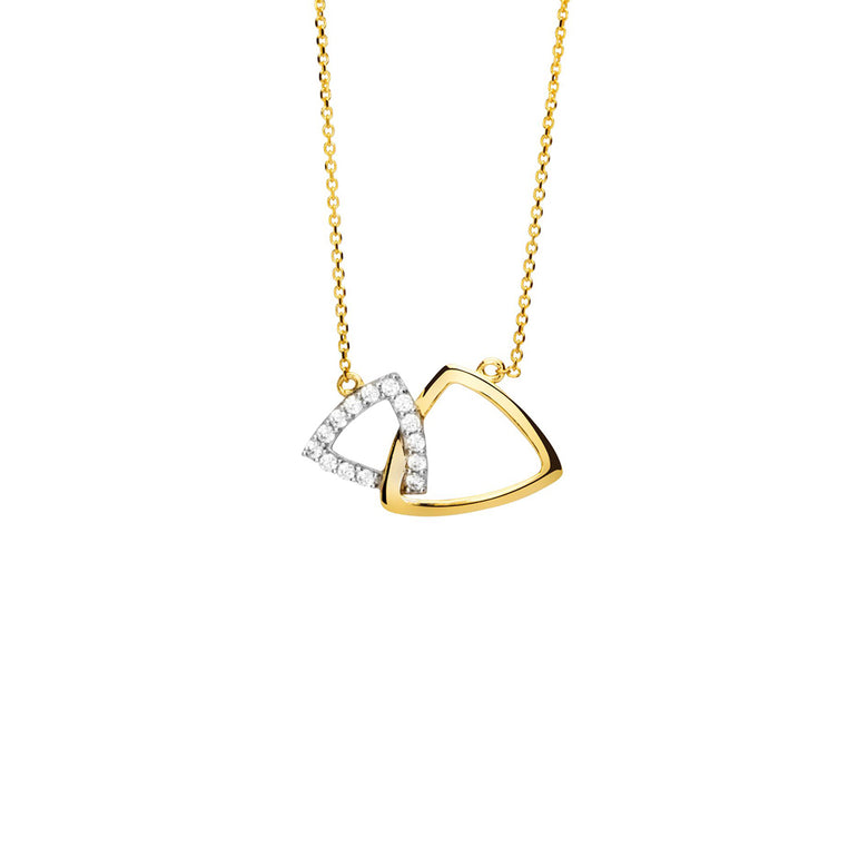 Nana Kay Echtgold Halskette Edged Osterangebot