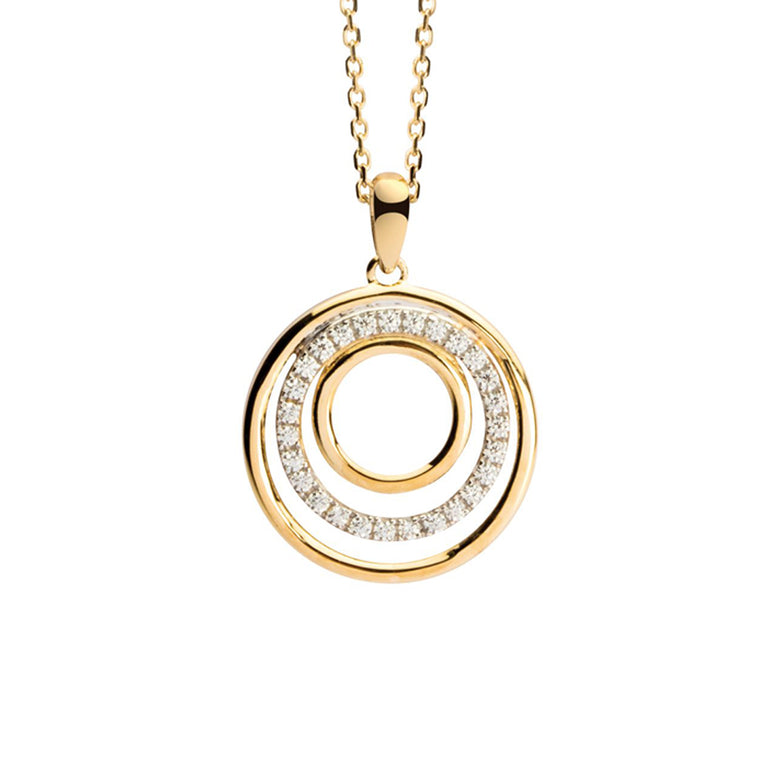 Nana Kay Echtgold Halskette Circles Muttertagsangebot