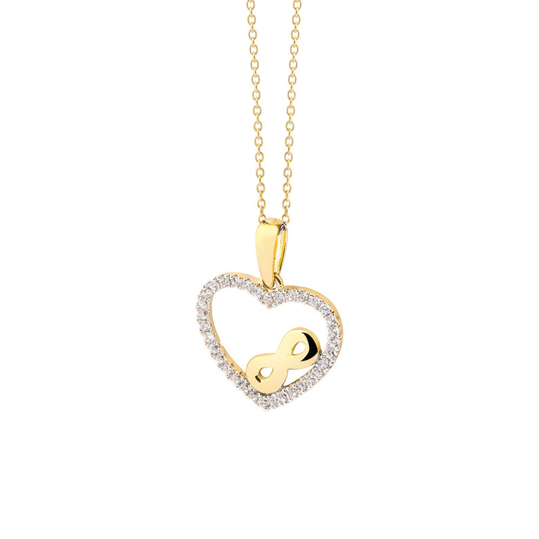 Nana Kay Echtgold Halskette Eternal Love Jubiläumsangebot