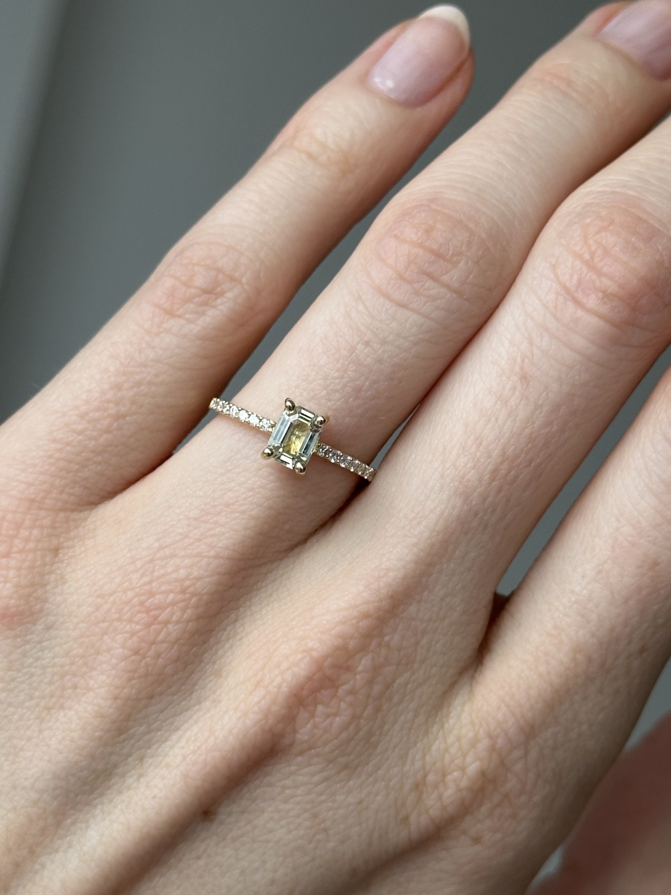 Nina Kastens Yellow Sapphire Diamond Ring Black Friday