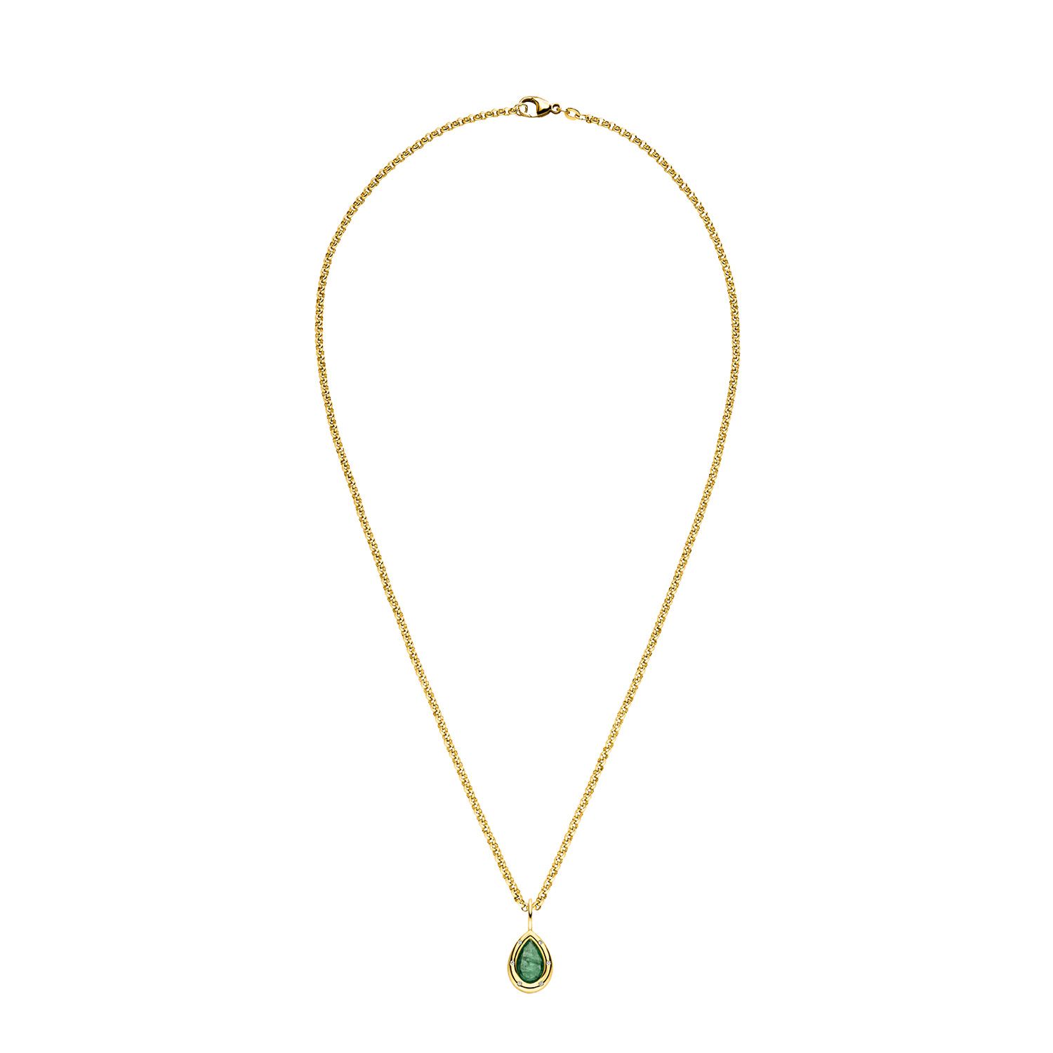 Nina Kastens Subway Pendant Emerald Big Pear Muttertagsangebot