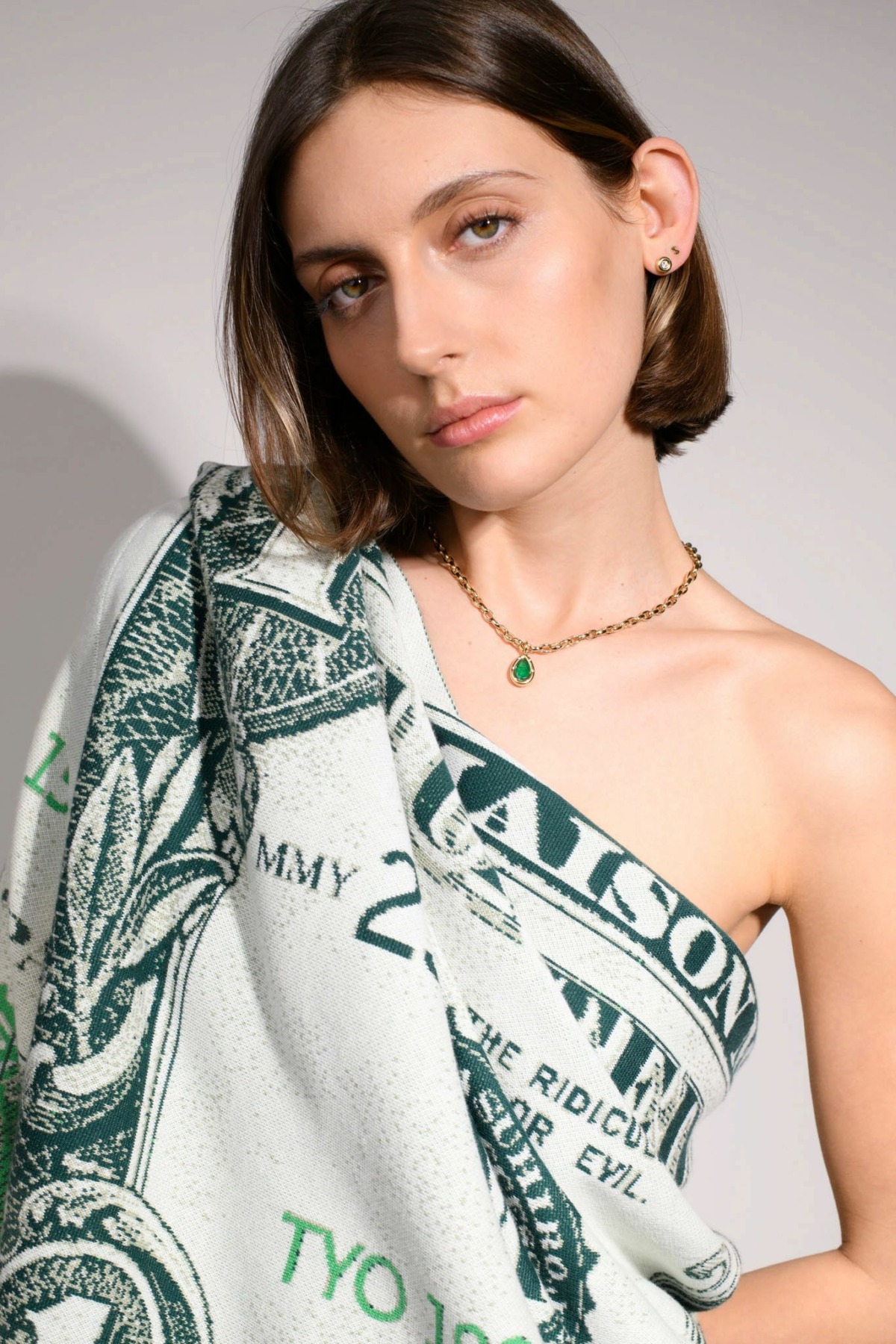 Nina Kastens Subway Pendant Emerald Big Pear Muttertagsangebot
