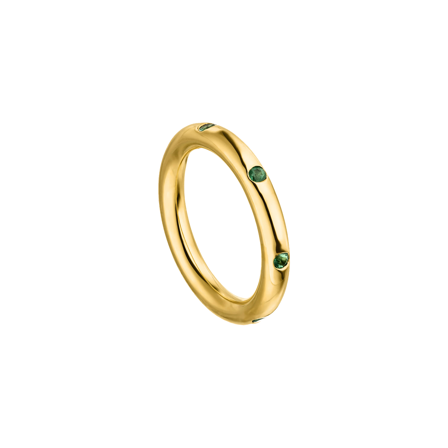 Nina Kastens Emerald Line Ring Online Outlet