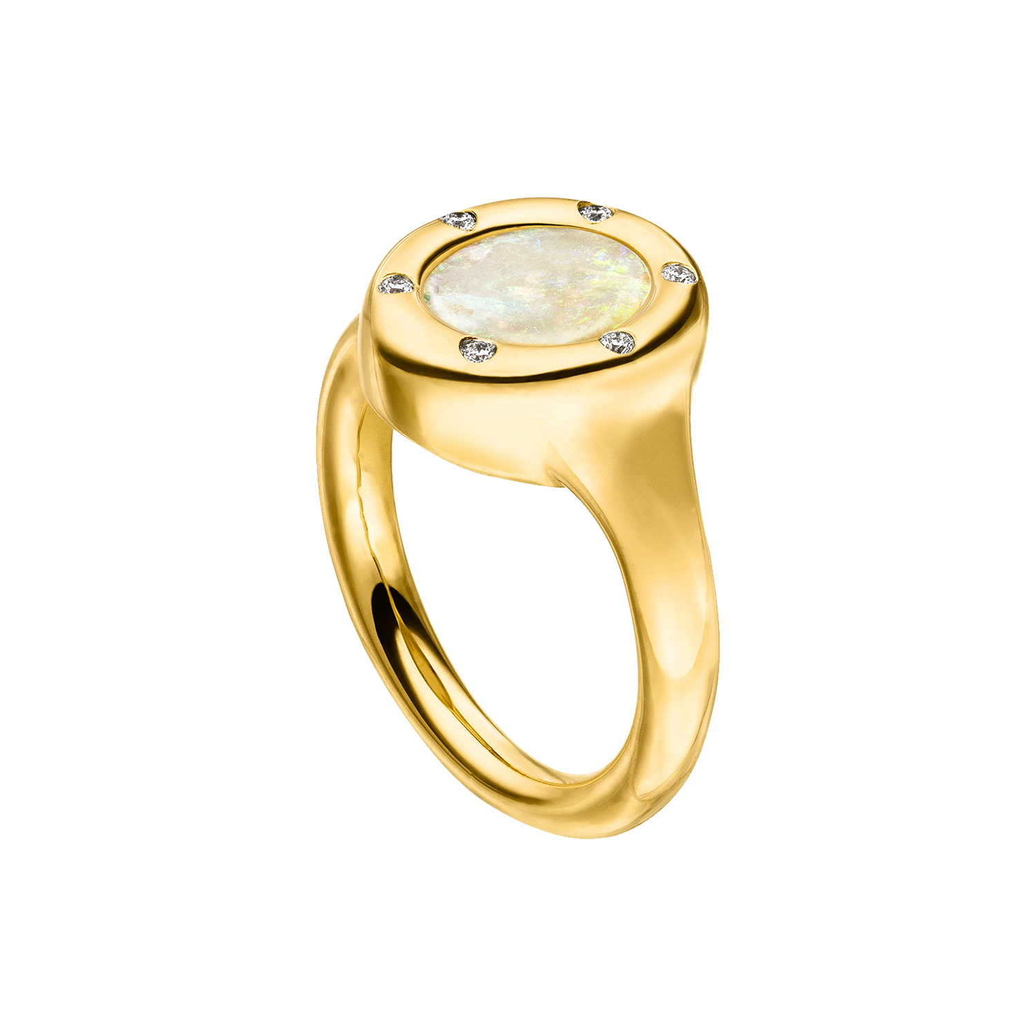 Nina Kastens Subway Ring Opal Blitzangebot