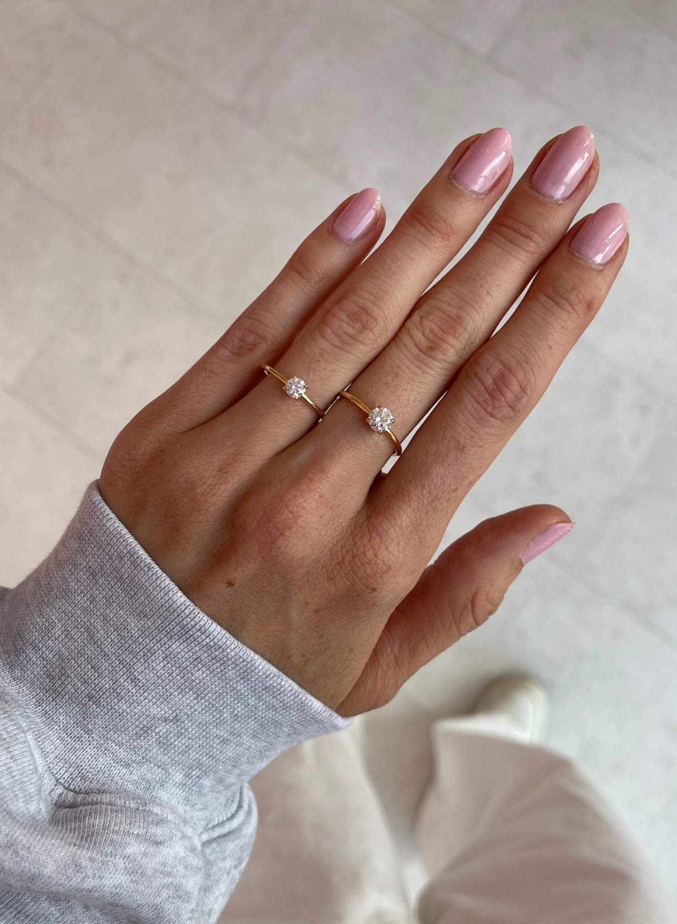 Nina Kastens Solitaire Ring 0.5ct Räumungsverkauf