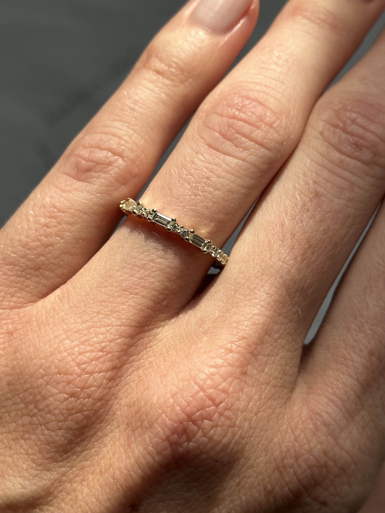 Nina Kastens Mixed Shapes Eternity Ring Super Sparpreis