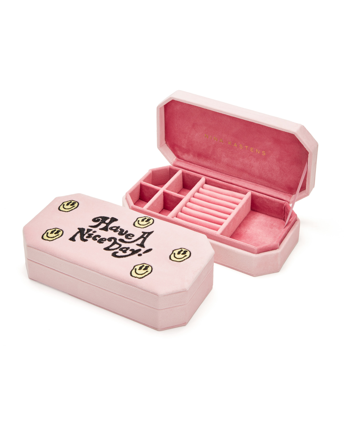 Nina Kastens Have a Nice Day Jewelry Box Pink Fabrikladen