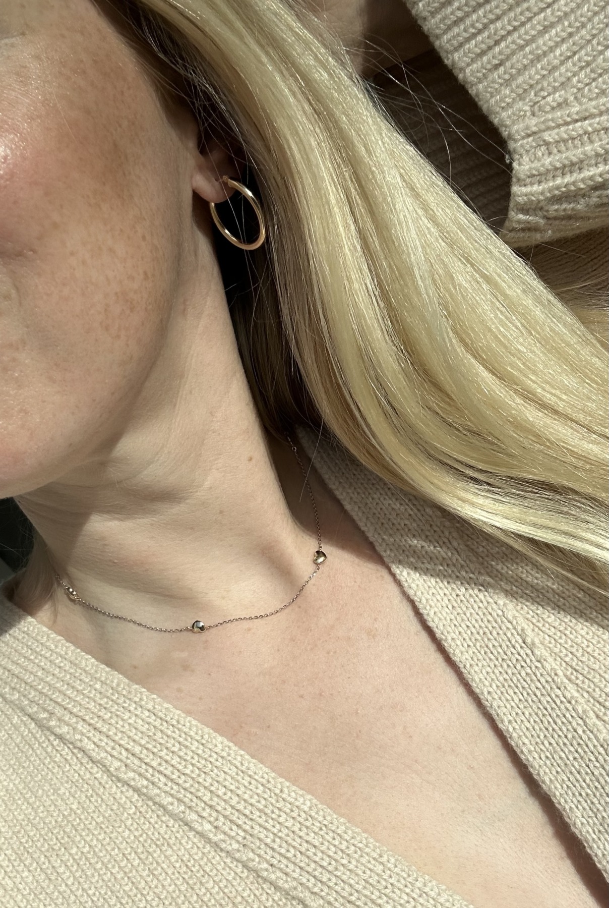 Nina Kastens Bicolor Heart Choker Begrenzt auf 3 Tage