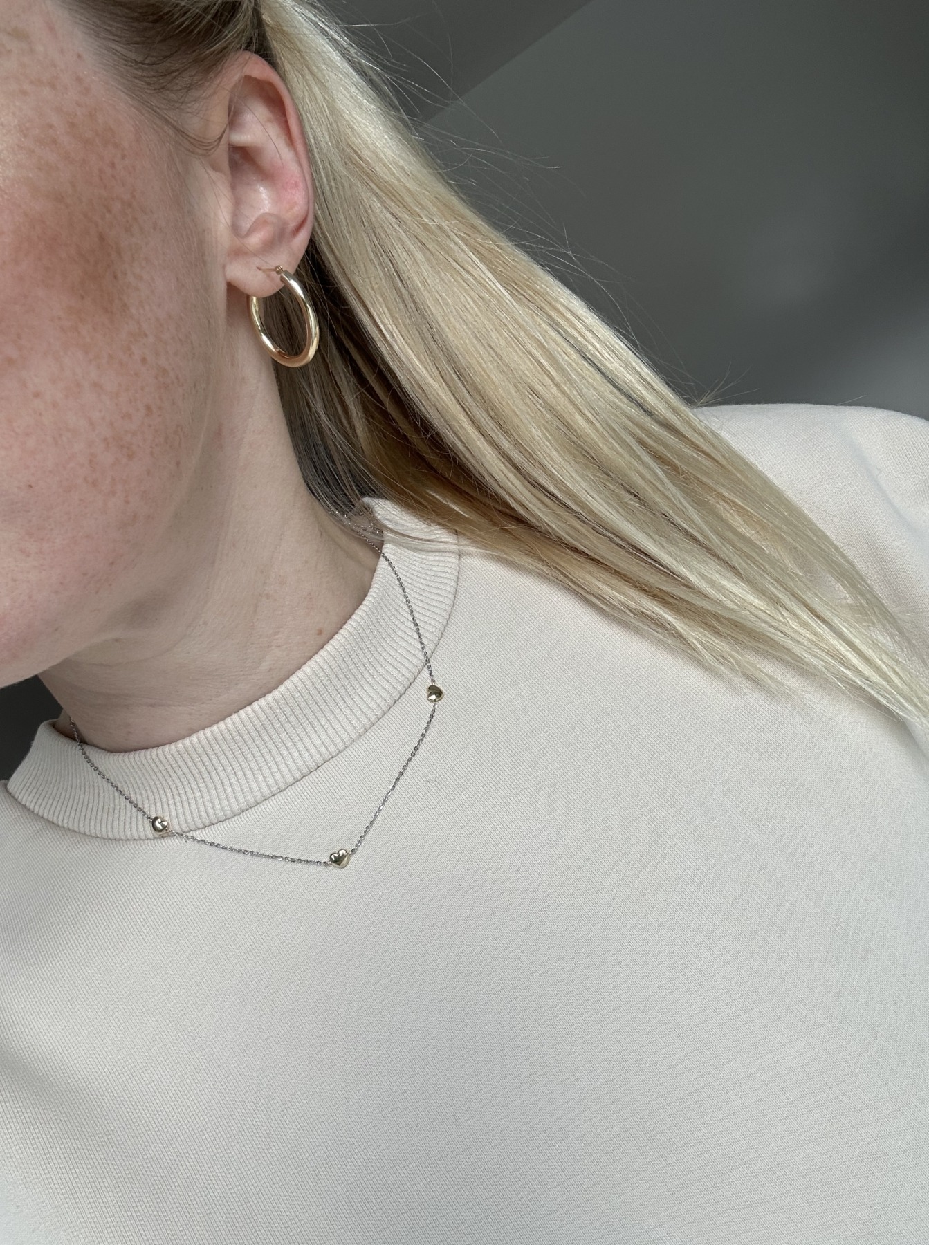 Nina Kastens Bicolor Heart Choker Begrenzt auf 3 Tage